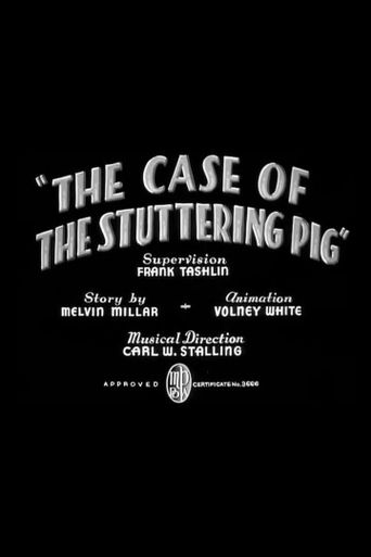  The Case of the Stuttering Pig Poster