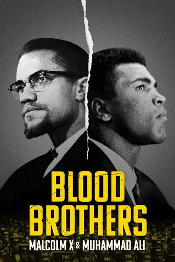  Blood Brothers: Malcolm X and Muhammad Ali Poster
