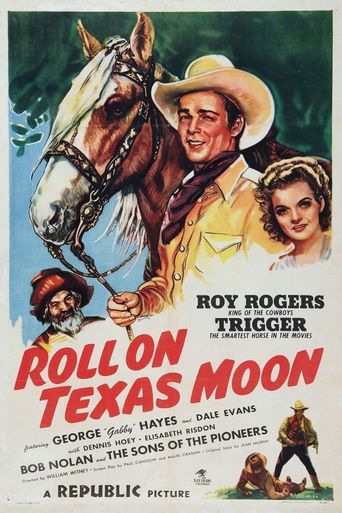  Roll on Texas Moon Poster