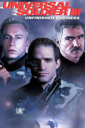  Universal Soldier III: Unfinished Business Poster