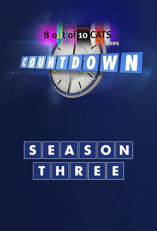 8 Out of 10 Cats Does Countdown Season 3 Poster
