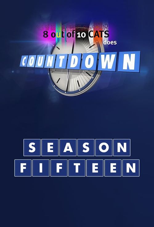 8 Out of 10 Cats Does Countdown Season 15 Poster