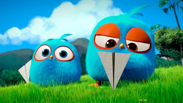 Angry Birds Blues Backdrop