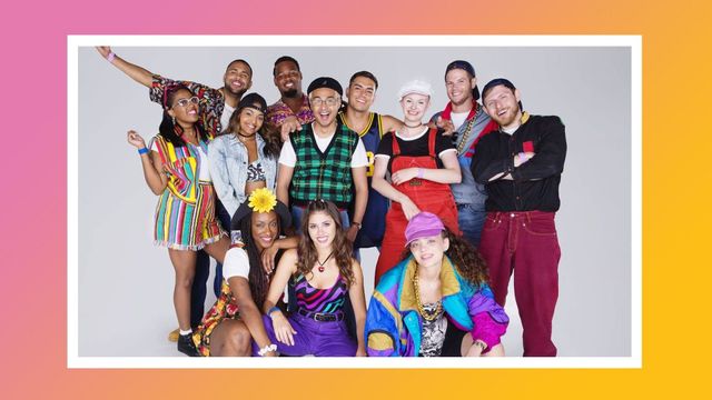 90's House Backdrop