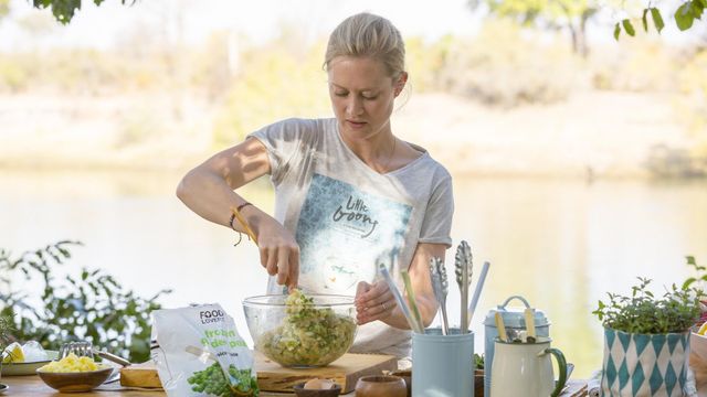 Sarah Graham: Food Safari Backdrop