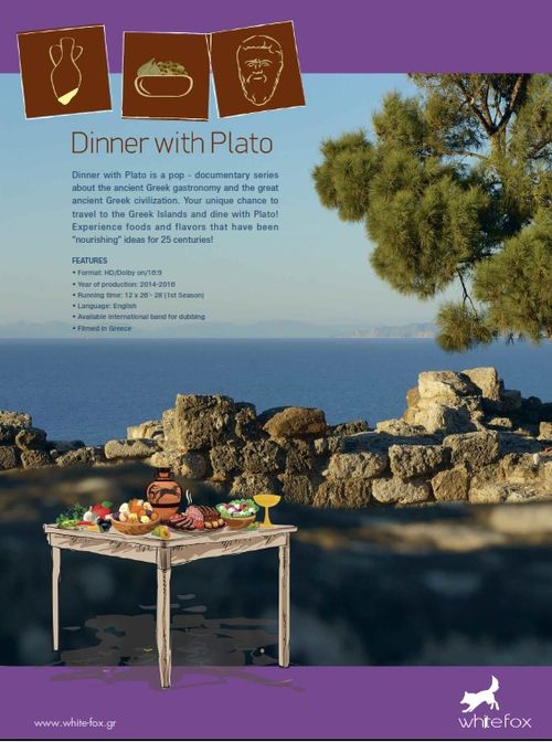 Dinner with Plato Poster