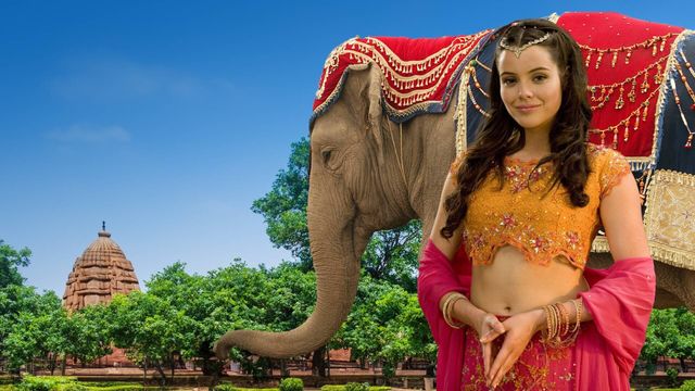 The Elephant Princess Backdrop
