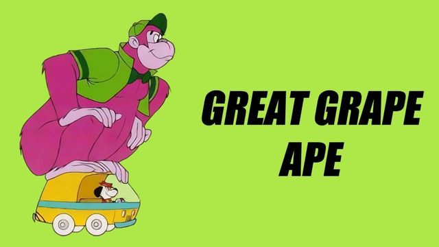 The Great Grape Ape Show Backdrop