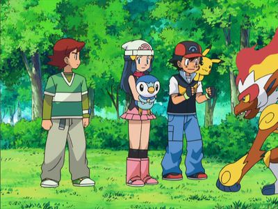 Season 1303, Episode 01 Four Roads Diverged in a Pokémon Port!