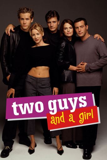  Two Guys and a Girl Poster