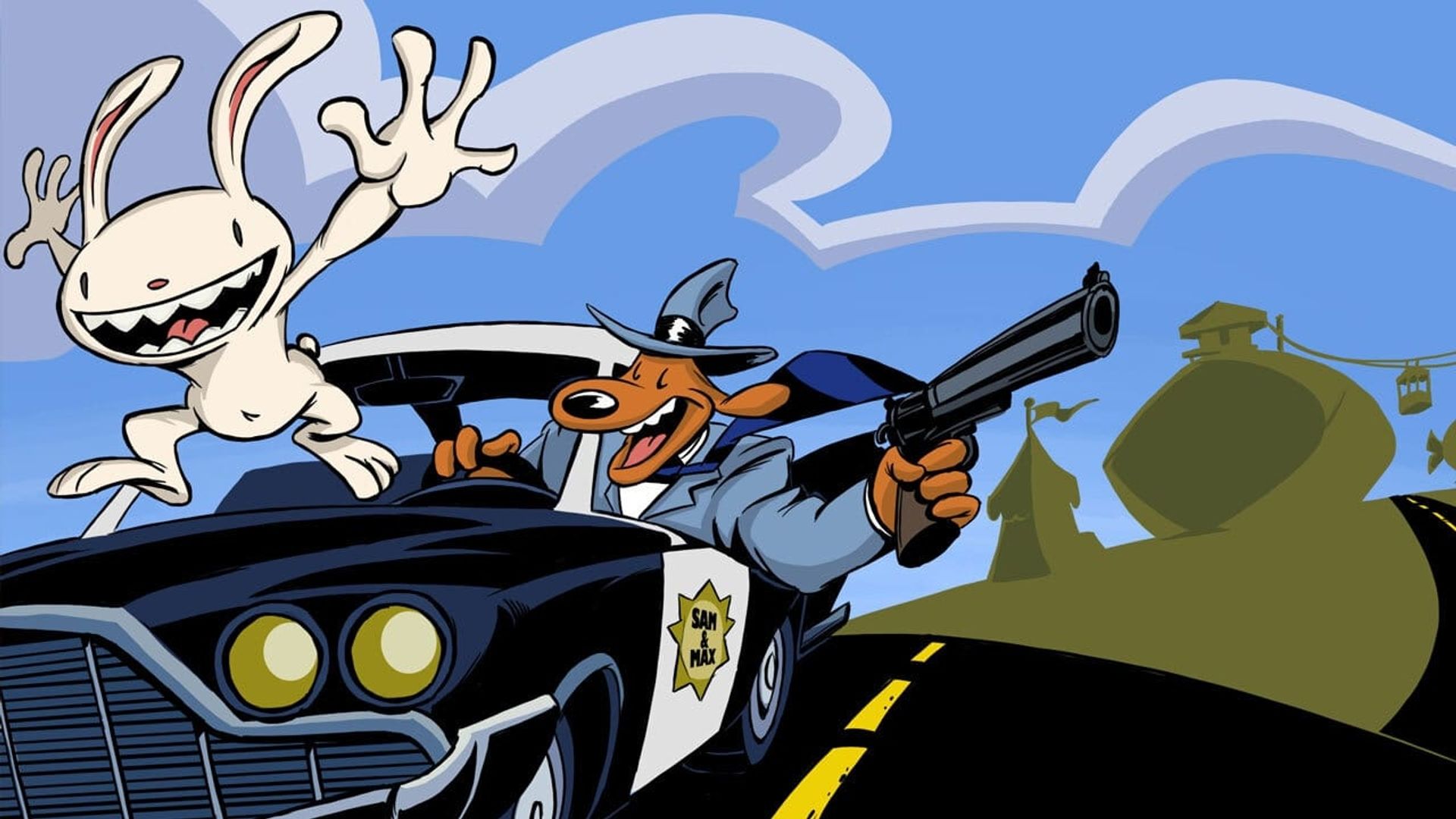 The Adventures of Sam & Max: Freelance Police Backdrop