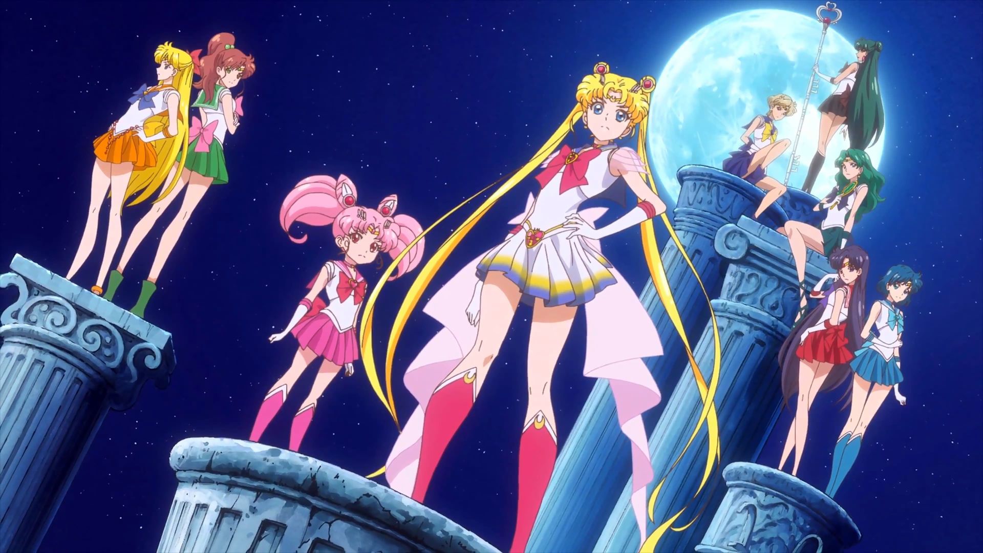Sailor Moon Crystal Backdrop