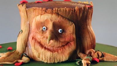 Season 101, Episode 04 Chocolate Yule Log Tree Stump