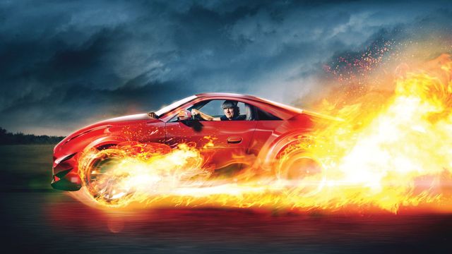 Cars That Rock with Brian Johnson Backdrop