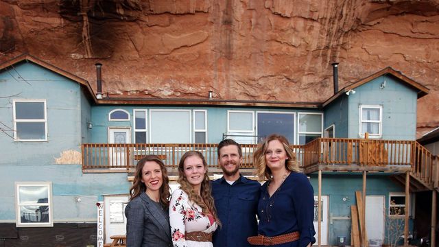 Three Wives, One Husband Backdrop