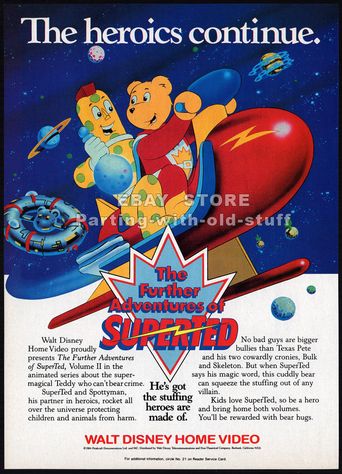  The Further Adventures of SuperTed Poster