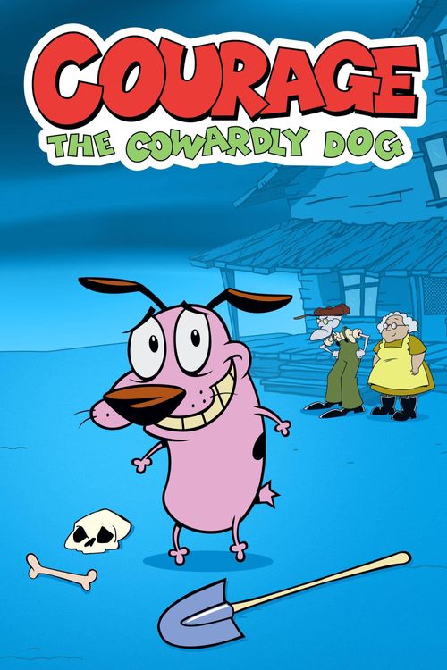 Courage the Cowardly Dog Poster