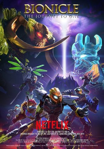  Lego Bionicle: The Journey to One Poster