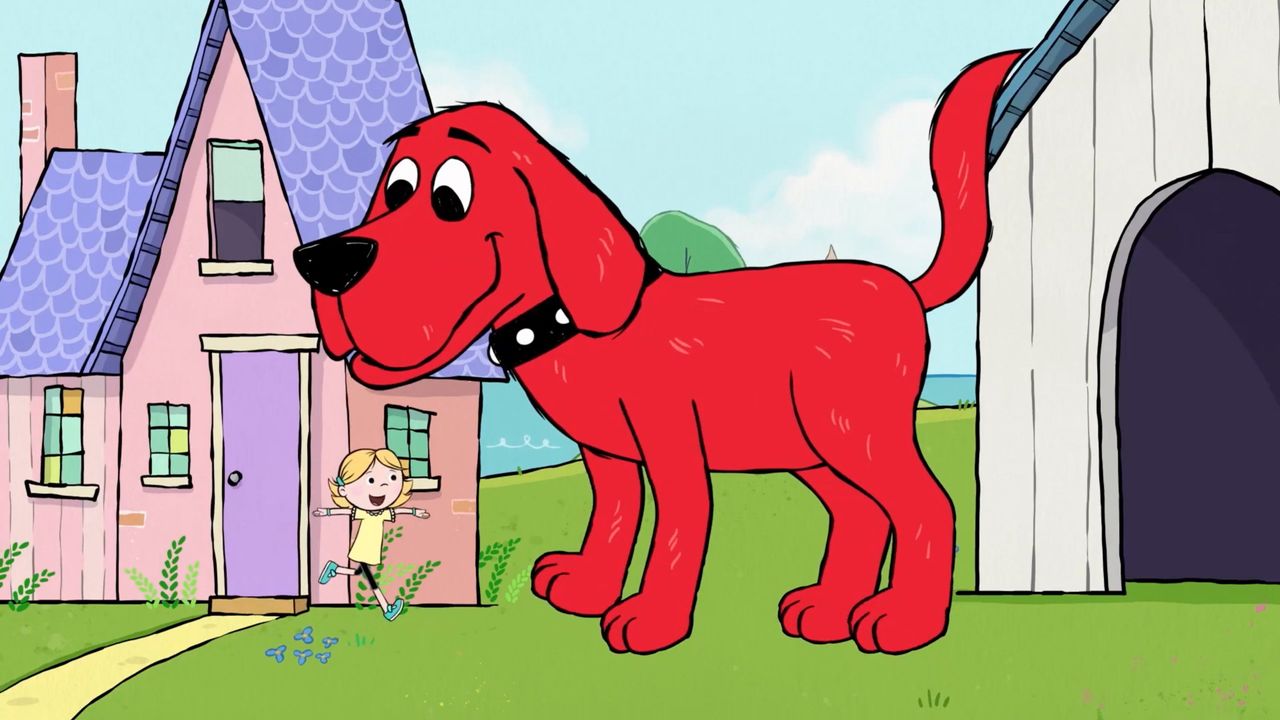 Clifford the Big Red Dog Backdrop
