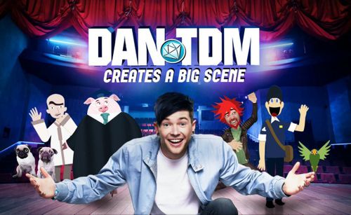 DanTDM Creates a Big Scene Poster
