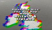  Smashing Hits! The 80s Pop Map of Britain & Ireland Poster