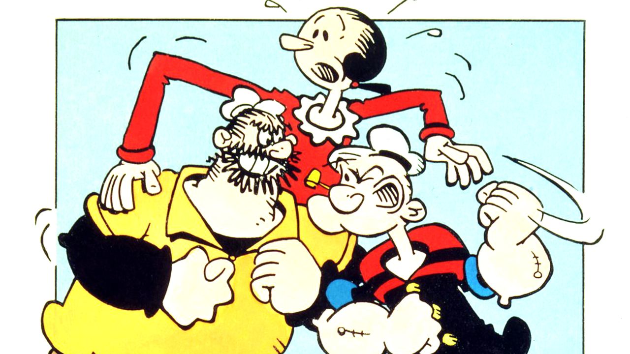 The All-New Popeye Show Backdrop