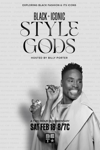  Black + Iconic: Style God Poster