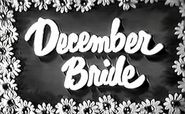  December Bride Poster