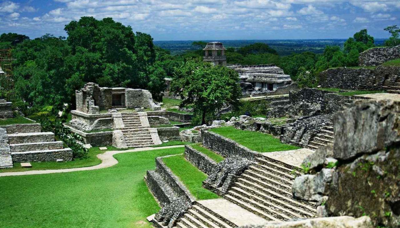 Lost Treasures of the Maya Backdrop