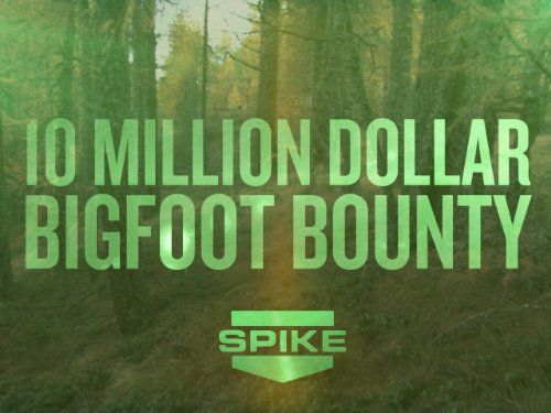 10 Million Dollar Bigfoot Bounty Poster