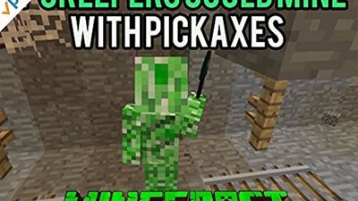 Season 03, Episode 25 If Creepers Could Mine with Pickaxes in Minecraft!