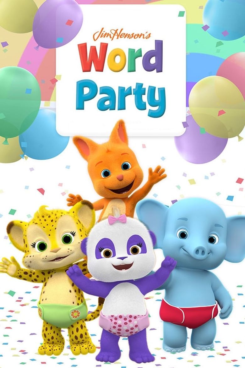 Word Party Poster