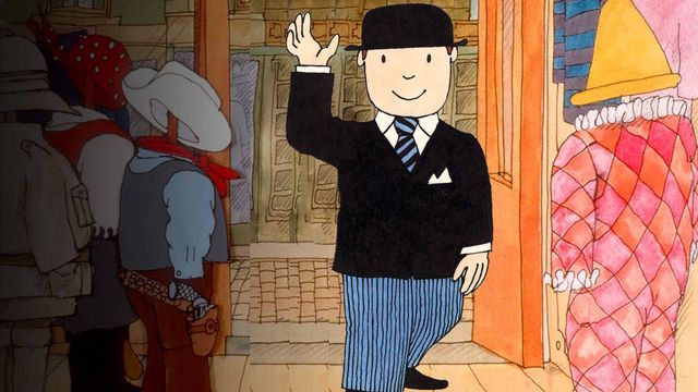 Mr Benn Backdrop