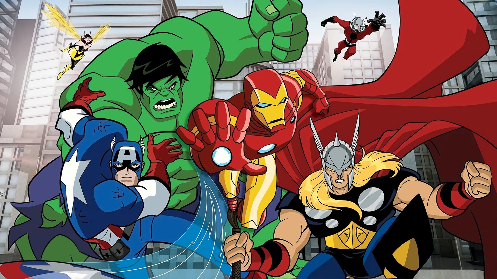 The Avengers: Earth's Mightiest Heroes Backdrop