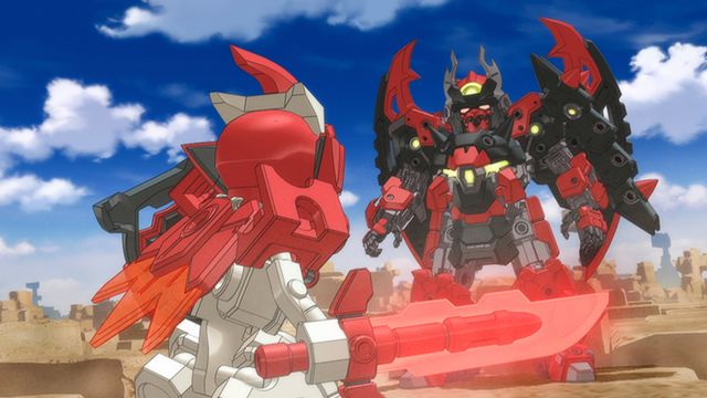 Tenkai Knights Backdrop