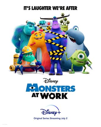  Monsters at Work Poster