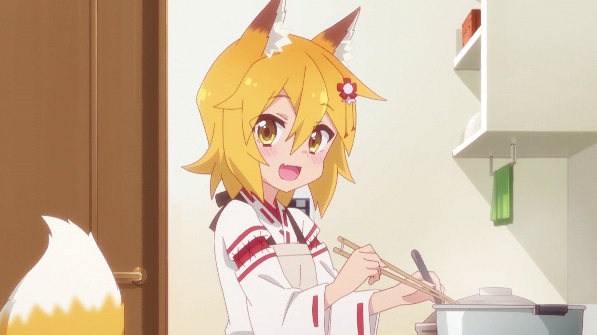 The Helpful Fox Senko-san Backdrop