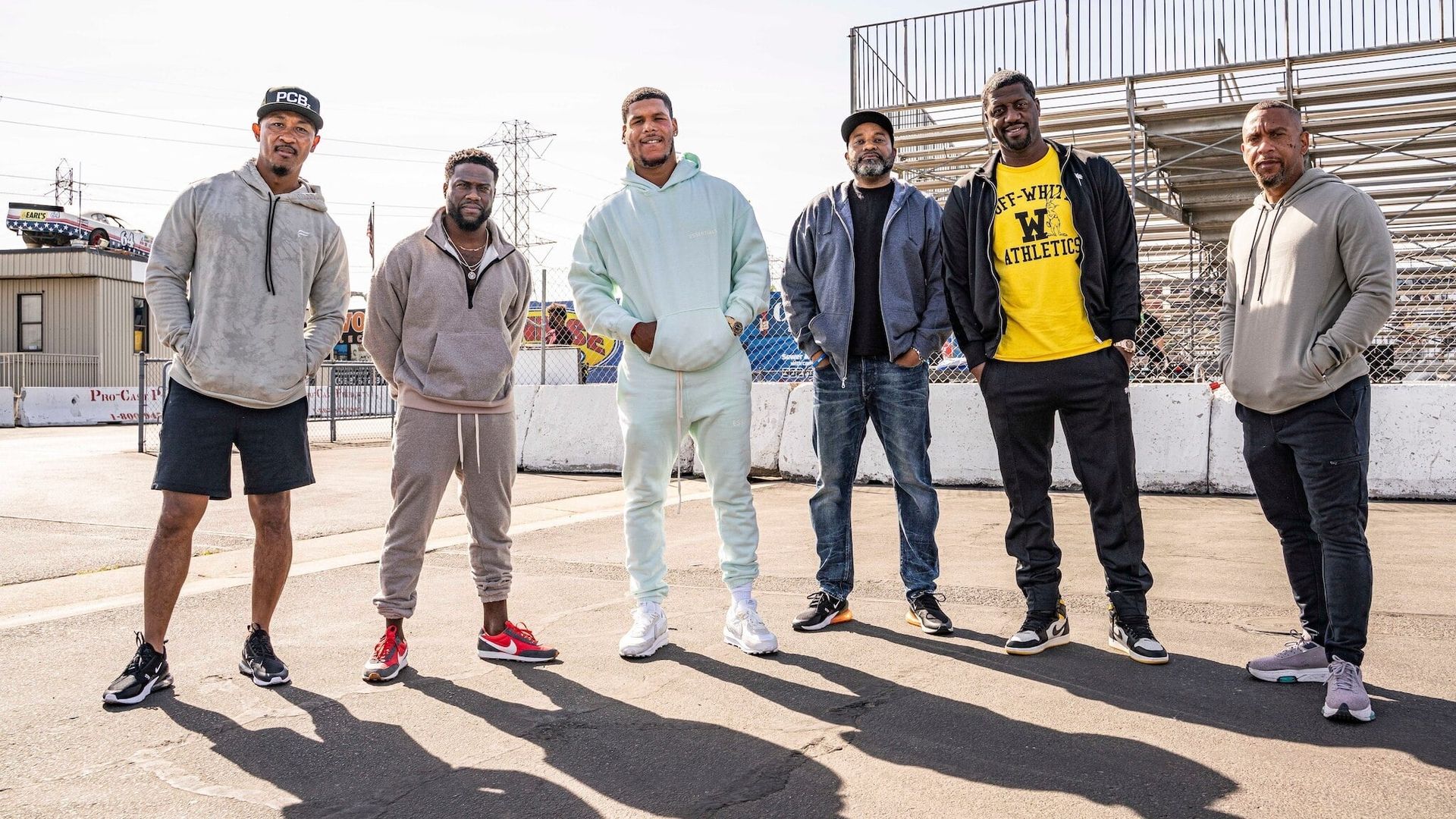Kevin Hart's Muscle Car Crew Backdrop