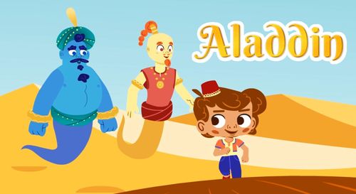 Aladdin & the genies' Poster