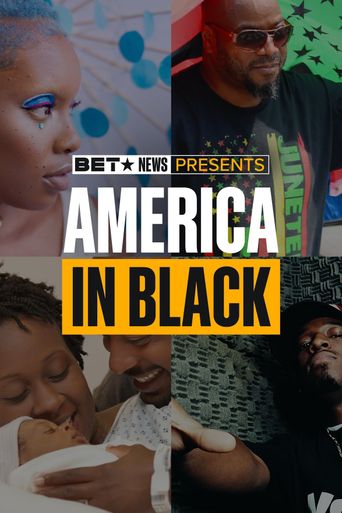  America in Black Poster