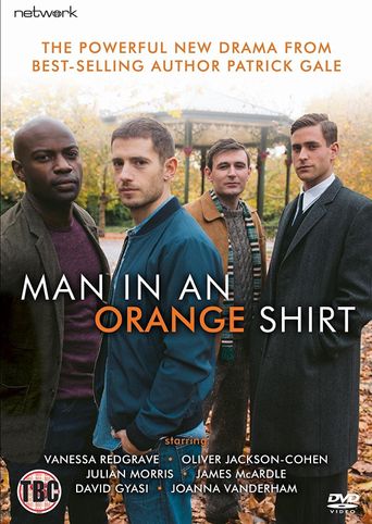  Man in an Orange Shirt Poster