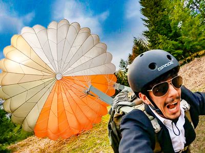 Season 03, Episode 44 DB Cooper Parachute Survival Camping and Treasure Hunting