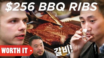 Season 02, Episode 10 $13 BBQ Ribs vs. $256 BBQ Ribs - Korea