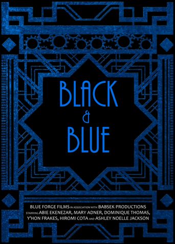  Black & Blue Poster