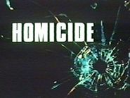  Homicide Poster