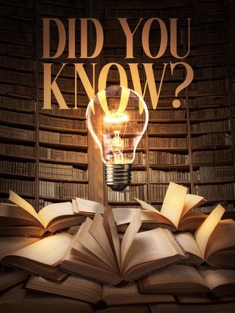  Did You Know? Poster