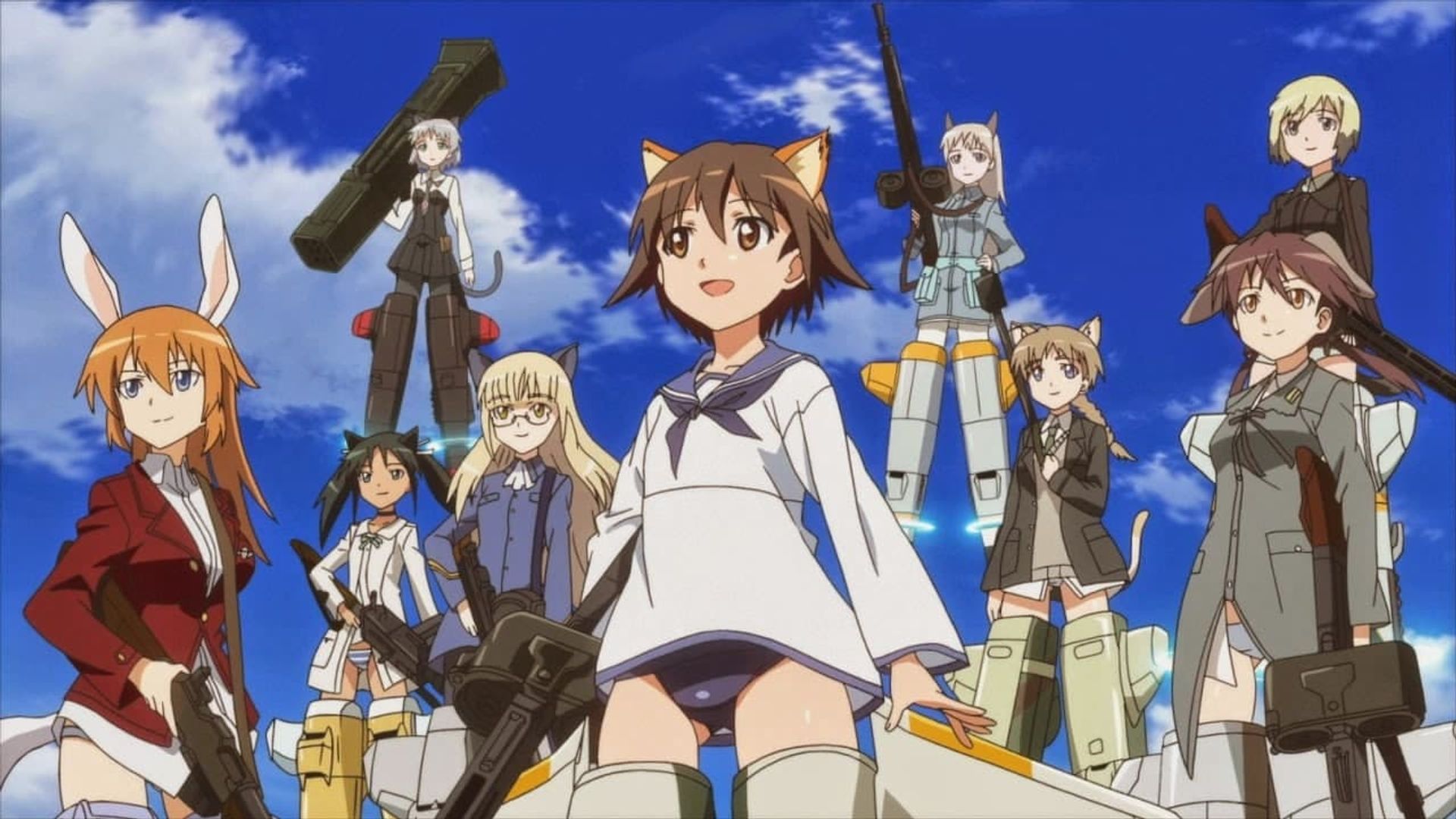 World Witches Take Off! Backdrop