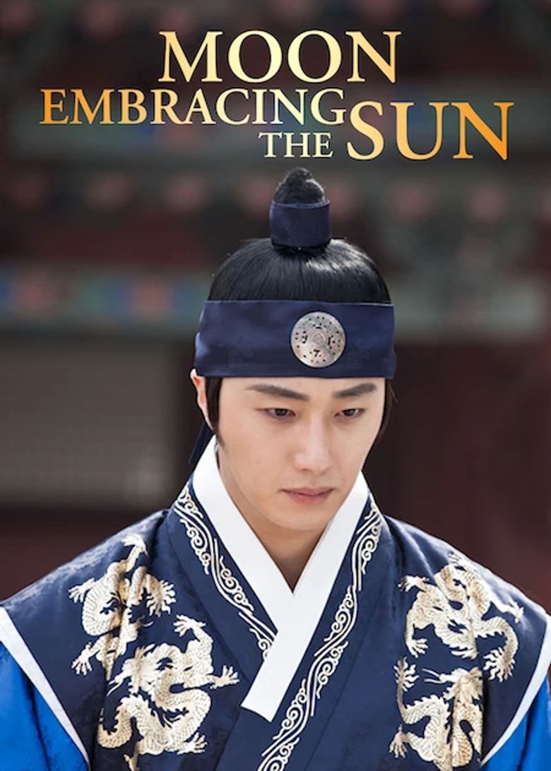 the moon that embraces the sun poster