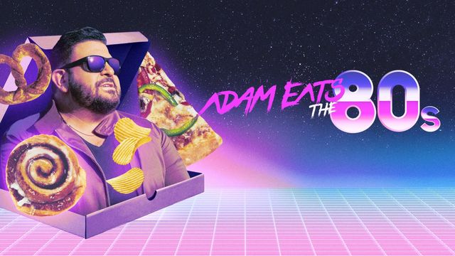 Adam Eats the 80's Backdrop