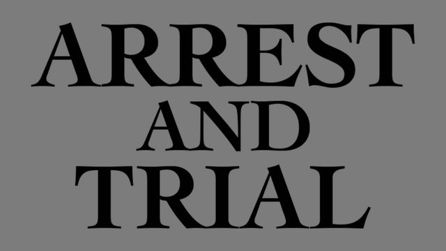 Arrest & Trial Backdrop